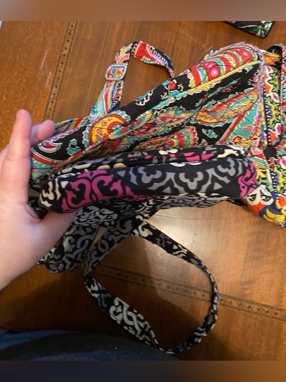 Vera Bradley Floral Purse Crossbody Bag Lot Of 3 With Wallet - Picture 6 of 8
